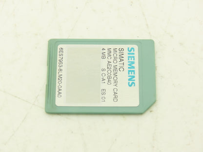 Siemens 6ES7953-8LM20-0AA0 SIMATIC S7 Micro Memory Card MMC 4MB