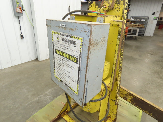 Hoosier Crane Frame Chassis Rotator RV Trailer Gearmotor 230V VFD 3Ph 2000lbs