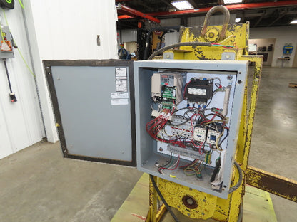 Hoosier Crane Frame Chassis Rotator RV Trailer Gearmotor 230V VFD 3Ph 2000lbs