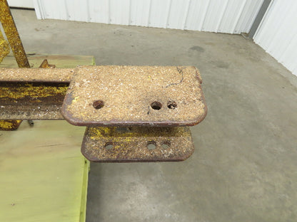 Hoosier Crane Frame Chassis Rotator RV Trailer Gearmotor 230V VFD 3Ph 2000lbs