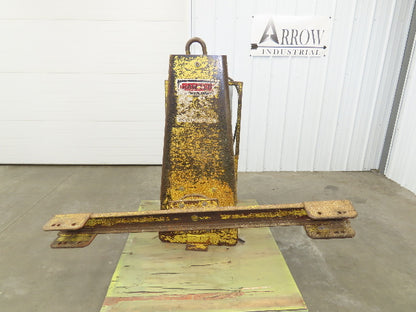 Hoosier Crane Frame Chassis Rotator RV Trailer Gearmotor 230V VFD 3Ph 2000lbs