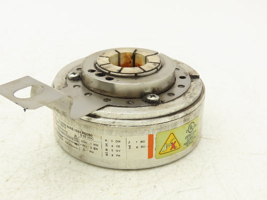 Turck Kubler T8.A02H.64AE.1024.P00B0 Rotary Encoder 5-30VDC 1" Hollow Shaft