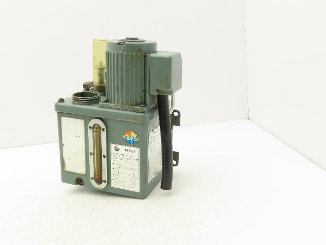 Showa YMAS6-5 Automatic Oil Lubricator Pump 2 Liter Tank 220V 5-Min Cycle