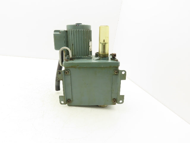 Showa YMAS6-5 Automatic Oil Lubricator Pump 2 Liter Tank 220V 5-Min Cycle
