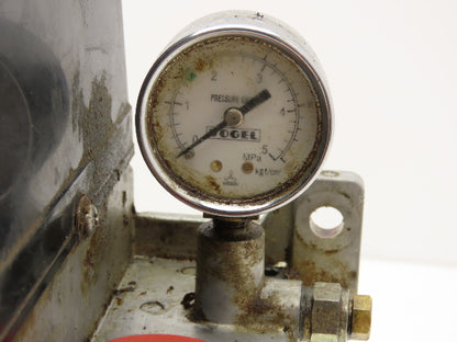 Vogel MINI-1/KW2-D Automatic Oil Lubricator Pump 1.6 Liter Tank  0.1L/min 220V