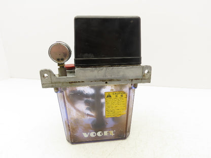 Vogel MINI-1/KW2-D Automatic Oil Lubricator Pump 1.6 Liter Tank  0.1L/min 220V