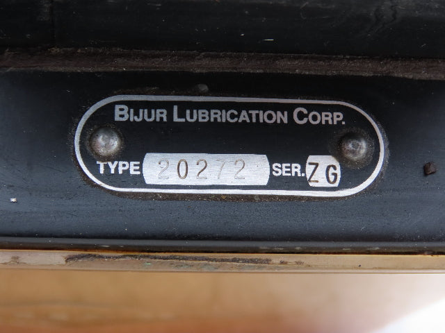 Bijur 20272 Automatic Oil Lubricator Pump 1 Liter Tank 115/230V