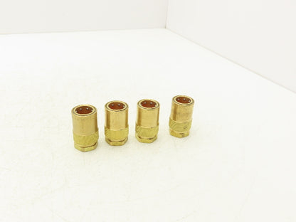 Dixon 4CMF4-B-E Hydraulic Unvalved Coupler Industrial Mold 1/2" NPTF Lot of 4