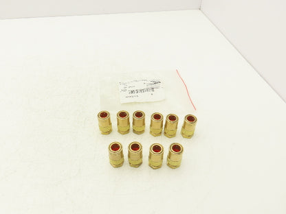 Dixon 3CMF2-B-E Hydraulic Unvalved Coupler Industrial Mold  3/8" Body Lot of 10