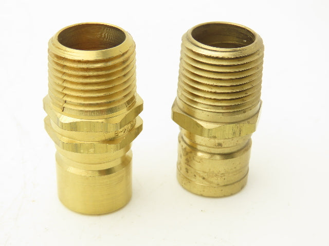 Dixon CM4M4-B Quick Coupler Mold Coolant Interchange  1/2" Body Lot of 26