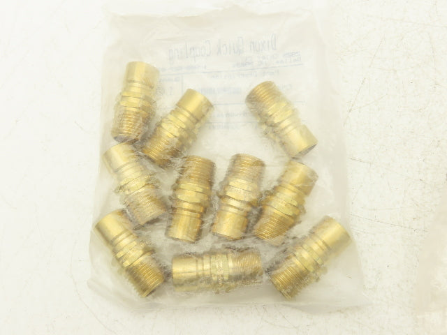 Dixon CM4M4-B Quick Coupler Mold Coolant Interchange  1/2" Body Lot of 26