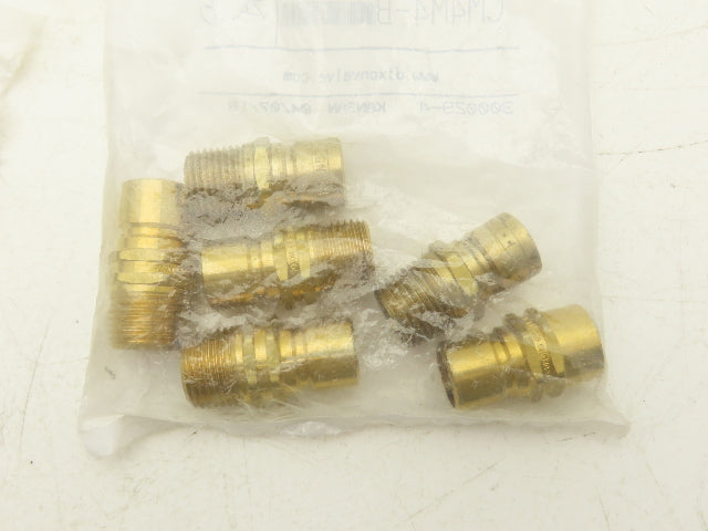 Dixon CM4M4-B Quick Coupler Mold Coolant Interchange  1/2" Body Lot of 26