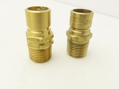 Dixon CM4M4-B Quick Coupler Mold Coolant Interchange  1/2" Body Lot of 26