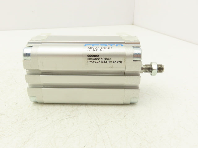 Festo ADVU-1 5/8"-2 1/2"-A-P-A Pneumatic Cylinder 1-5/8"Bore 2-1/2"Stroke 145PSI