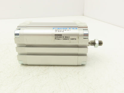 Festo ADVU-1 5/8"-2 1/2"-A-P-A Pneumatic Cylinder 1-5/8"Bore 2-1/2"Stroke 145PSI