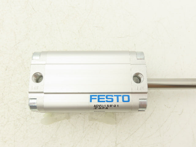 Festo ADVU-1 5/8"-2 1/2"-A-P-A Pneumatic Cylinder 1-5/8"Bore 2-1/2"Stroke 145PSI