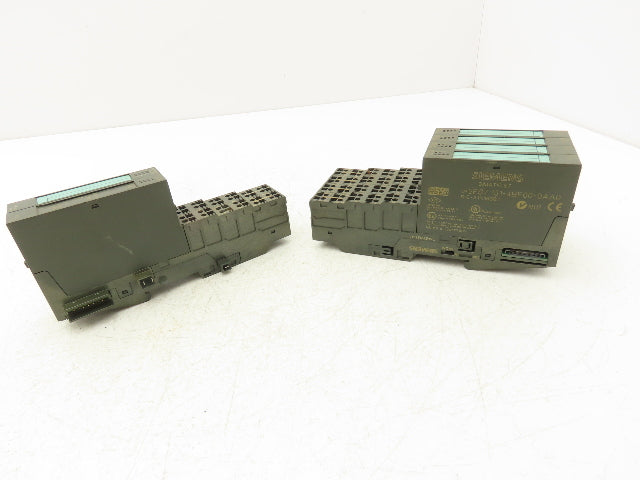 Siemens 6ES7 131-4BF00-0AA0 SIMATIC 8PT Digital Input W/Terminal 24VDC Lot Of 6