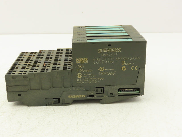 Siemens 6ES7 131-4BF00-0AA0 SIMATIC 8PT Digital Input W/Terminal 24VDC Lot Of 6