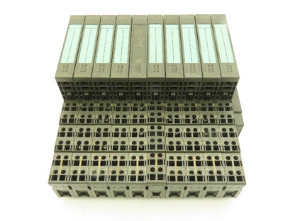 Siemens 6ES7132-4BF00-0AA0 SIMATIC 8PT Digital Output W/Terminal 24VDC Lot Of 10
