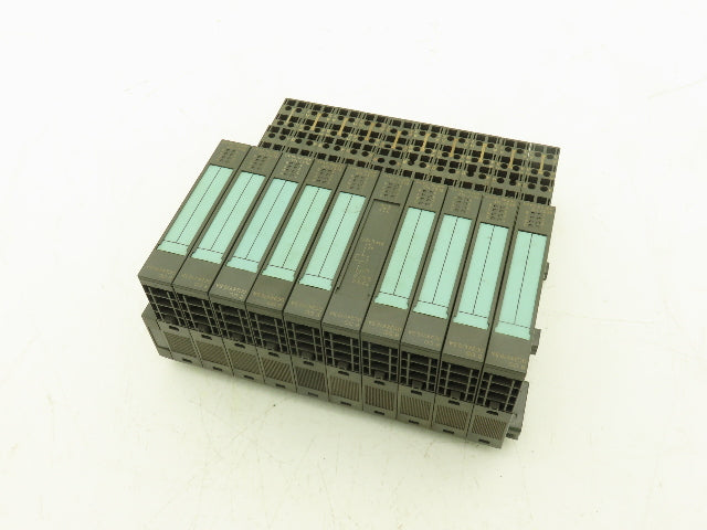 Siemens 6ES7132-4BF00-0AA0 SIMATIC 8PT Digital Output W/Terminal 24VDC Lot Of 10