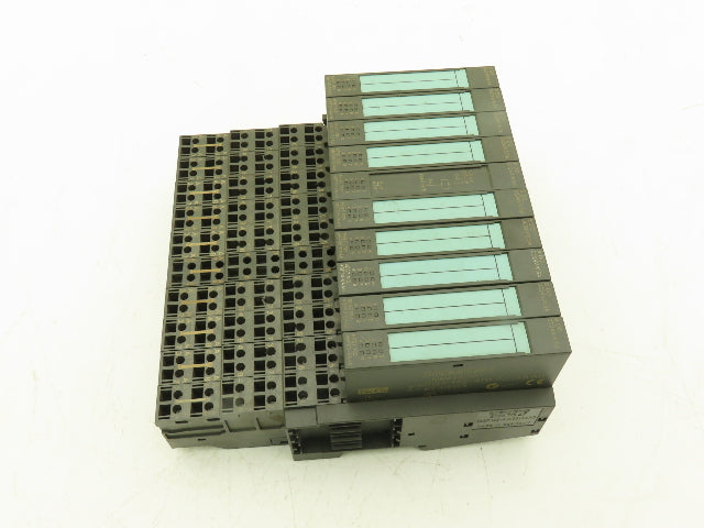 Siemens 6ES7132-4BF00-0AA0 SIMATIC 8PT Digital Output W/Terminal 24VDC Lot Of 10