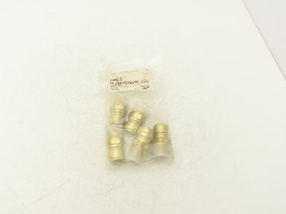 Dixon E8M8-B Hydraulic Quick Coupler Straight Through Male 1" Body Lot of 5