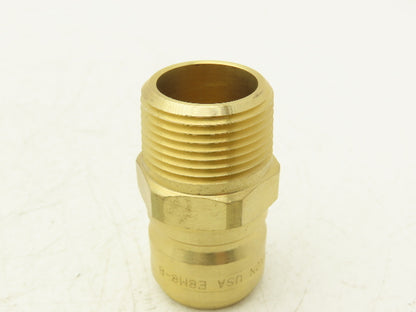 Dixon E8M8-B Hydraulic Quick Coupler Straight Through Male 1" Body Lot of 5