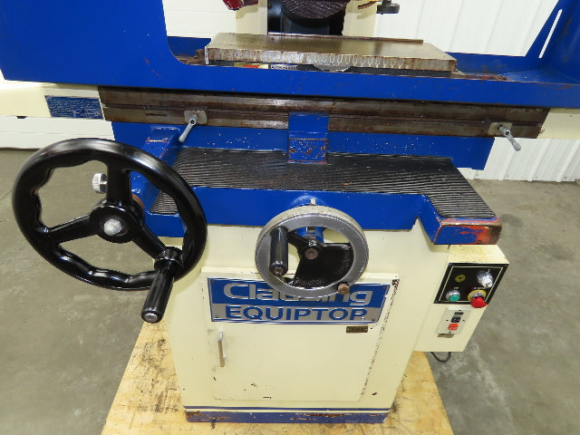 Clausing CSG-618 Equiptop Surface Grinder Manual Feed 6x18" Magnetic Chuck 3Ph