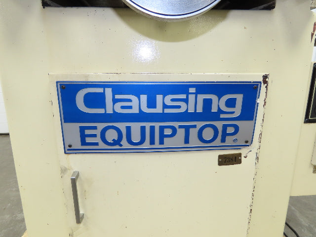 Clausing CSG-618 Equiptop Surface Grinder Manual Feed 6x18" Magnetic Chuck 3Ph
