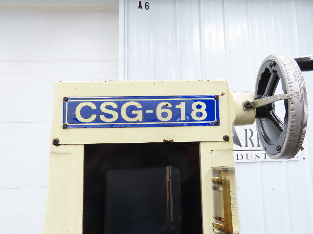 Clausing CSG-618 Equiptop Surface Grinder Manual Feed 6x18" Magnetic Chuck 3Ph