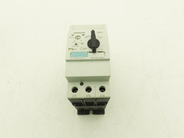 Siemens 3RV1031-4EA10 Circuit Breaker 22-32 Amp 30Hp 600VAC 3Ph Lot of 3
