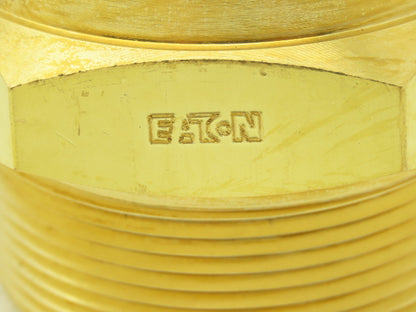 Eaton B16T50 Hydraulic 2" Straight Through Ball Lock Quick Disconnect Coupling