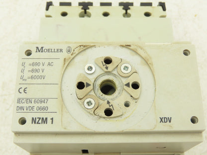 Eaton NZMN1-AF60-NA Circuit Breaker Disconnect 600V 125A NZM1 Frame