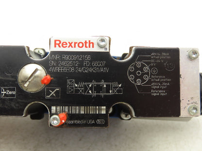 Rexroth 4WREE6E08-24/G24K31/A1V Proportional Directional Spool Valve 24VDC