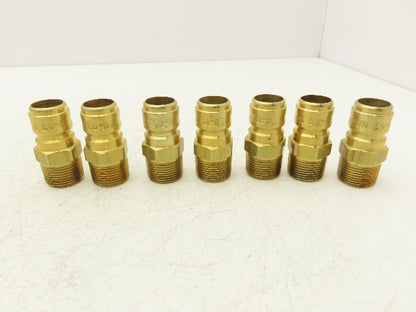 Dixon E6-B1 Hydraulic Quick Disconnect Straight Through Male 3/4" Body Lot of 7