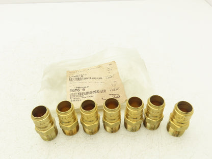 Dixon E6-B1 Hydraulic Quick Disconnect Straight Through Male 3/4" Body Lot of 7