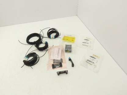 Banner SFI-D1 Dual Lens Safety Interlock plastic Fiber & PFC-4 Cutters Mixed Lot