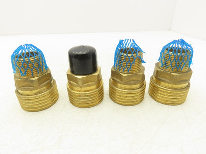 Dixon EM8-3-E Hydraulic Quick Disconnect Straight Through Socket 1" NPT Lot of 4