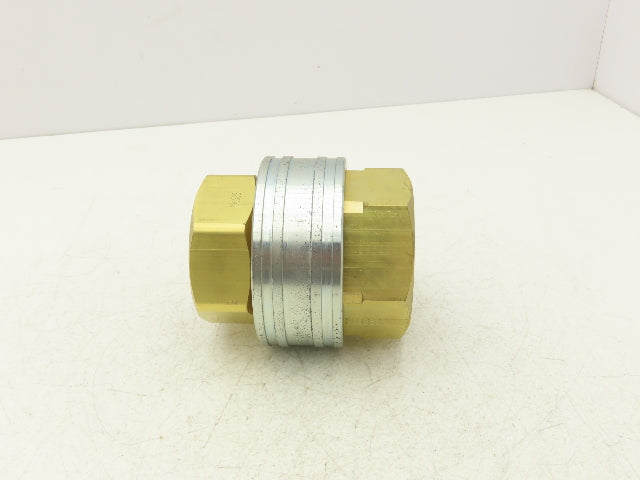 Hansen 20-ST/B20T56 Quick Disconnect ST Series Coupling 2-1/2" Socket/Plug 1 Set
