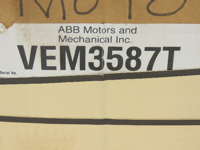 Baldor VEM3587T Super-E AC Motor 2Hp 1750 RPM 230/460V 3PH 145TC TEFC