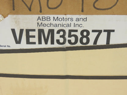 Baldor VEM3587T Super-E AC Motor 2Hp 1750 RPM 230/460V 3PH 145TC TEFC