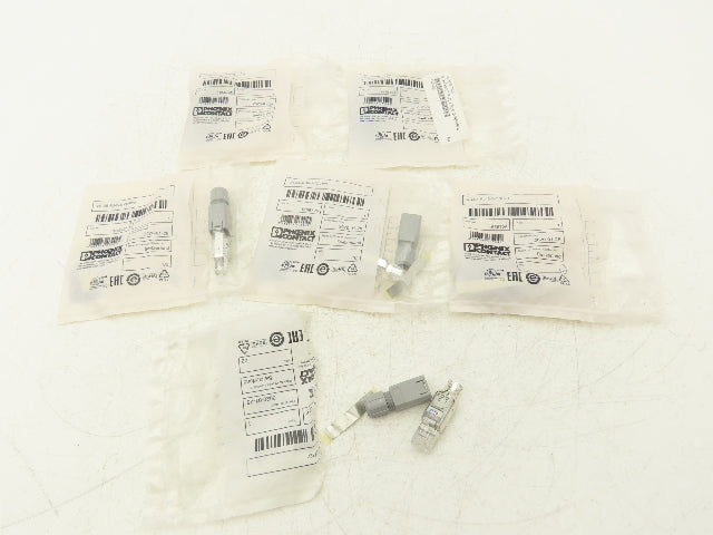 Phoenix Contact VS-08-RJ45-5-Q/IP20 RJ-45 Connector Field Wireable Lot of 6