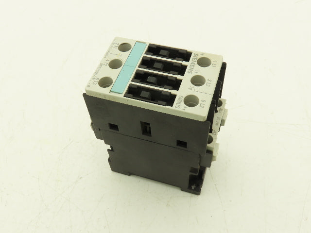 Siemens 3RT1025-1BB40 Motor Starter Contactor 24V Coil 15Hp 600V Lot of 3
