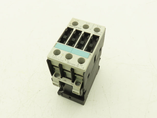 Siemens 3RT1025-1BB40 Motor Starter Contactor 24V Coil 15Hp 600V Lot of 3