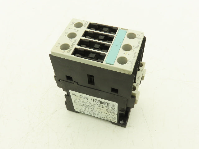 Siemens 3RT1025-1BB40 Motor Starter Contactor 24V Coil 15Hp 600V Lot of 3