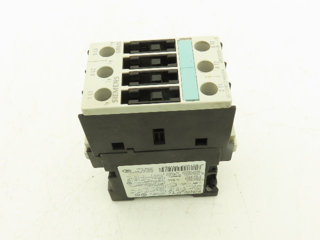 Siemens 3RT1025-1BB40 Motor Starter Contactor 24V Coil 15Hp 600V Lot of 3