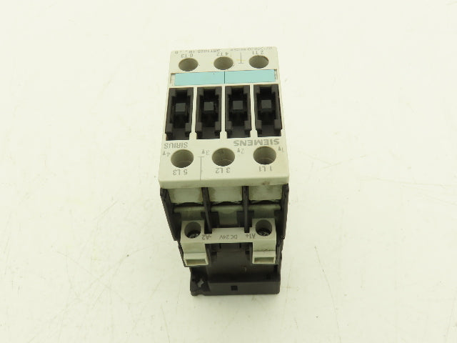 Siemens 3RT1025-1BB40 Motor Starter Contactor 24V Coil 15Hp 600V Lot of 3