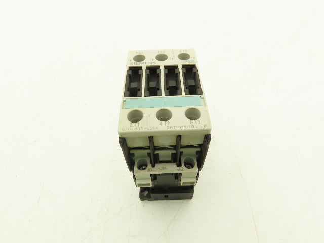 Siemens 3RT1025-1BB40 Motor Starter Contactor 24V Coil 15Hp 600V Lot of 4