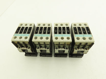 Siemens 3RT1025-1BB40 Motor Starter Contactor 24V Coil 15Hp 600V Lot of 4