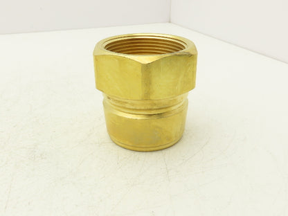 Hansen B20T56 Quick Disconnect Coupling 2-1/2" Straight Through Plug 2-1/2" NPTF
